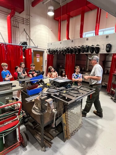 3rd grd fans introduced to Metal Projects