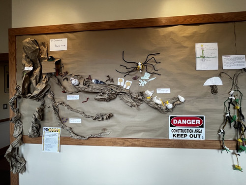 NNWR - Project Based Learning at its BEST - Prairie Ecosystem Mural!