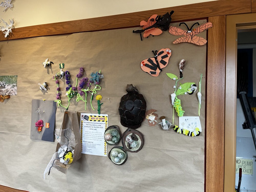 NNWR - Project Based Learning at its BEST - Prairie Ecosystem Mural!
